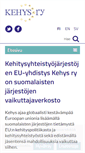 Mobile Screenshot of kehys.fi